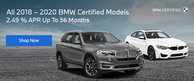 2018-2020 BMW Certified models