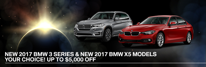 New 2017 BMW 3 Series & New 2017 BMW X5 Models
