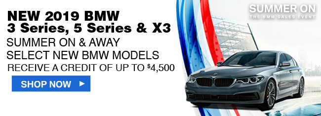 2019 BMW 3 Series, 5 Series & X3