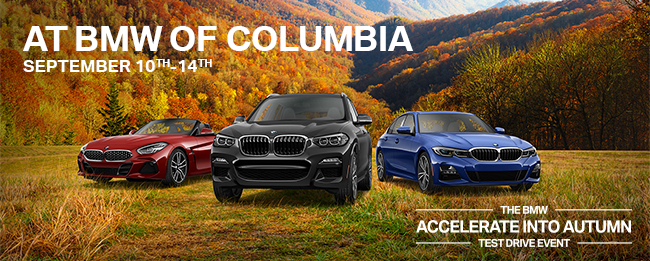 The BMW Accelerate Into Autumn Test Drive Event
