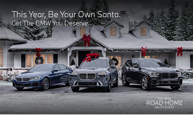this year, be your own Santa. Get the BMW you deserve.