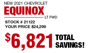 2020 Chevy Equinox LT FWD