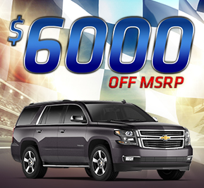 2016 Chevy Tahoe 
Up To 6,000 OFF MSRP 