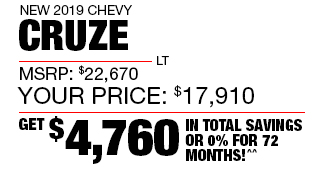 $4,760 in Total Savings or 0% for 72 months!