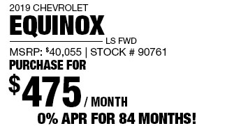 2019 Chevy Equinox LS FWD