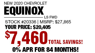 2020 Chevy Equinox LS