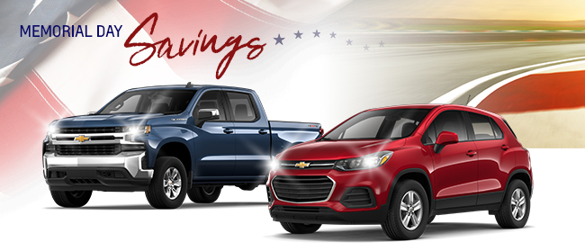 Memorial Day Savings are at Blossom Chevy