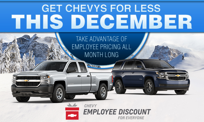 Get Chevys For Less This December 