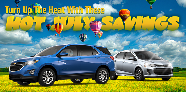 Turn Up The Heat With These Hot July Savings!