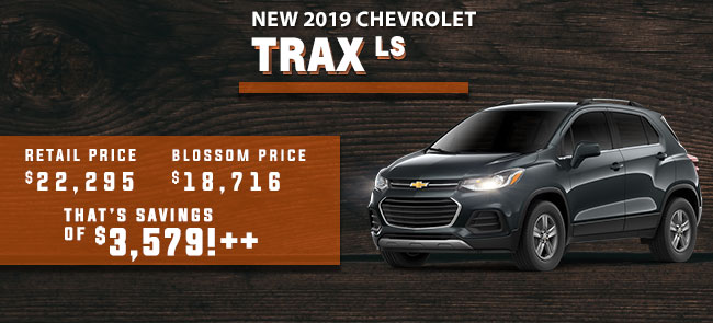 NEW 2019 CHEVY TRAX LS