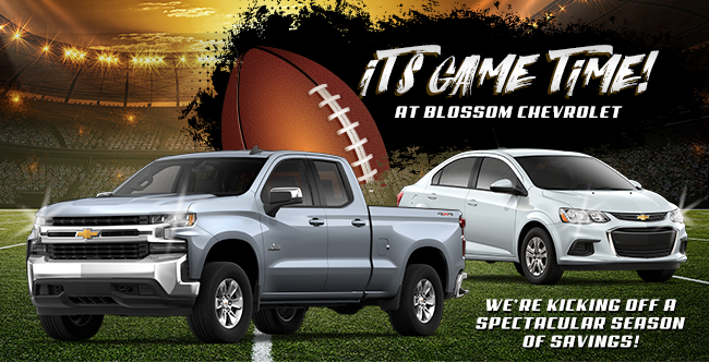 It's Game Time At Blossom Chevrolet