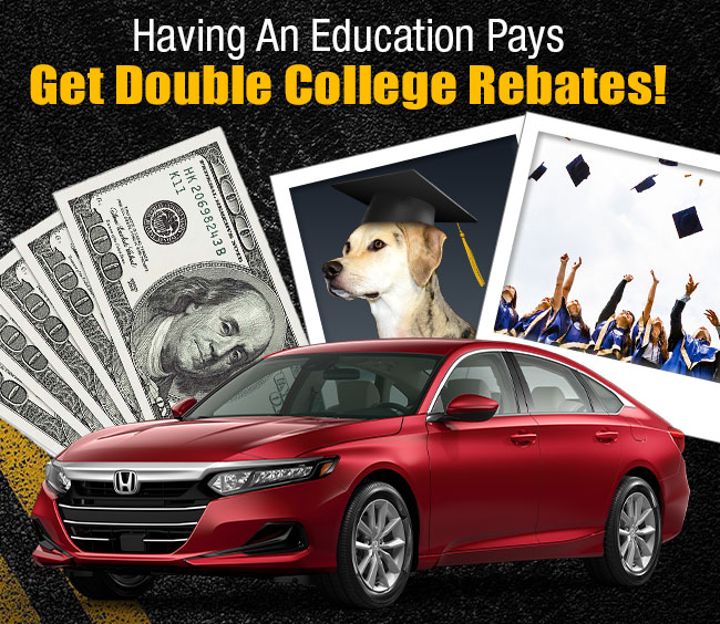 Get Double College Rebates!