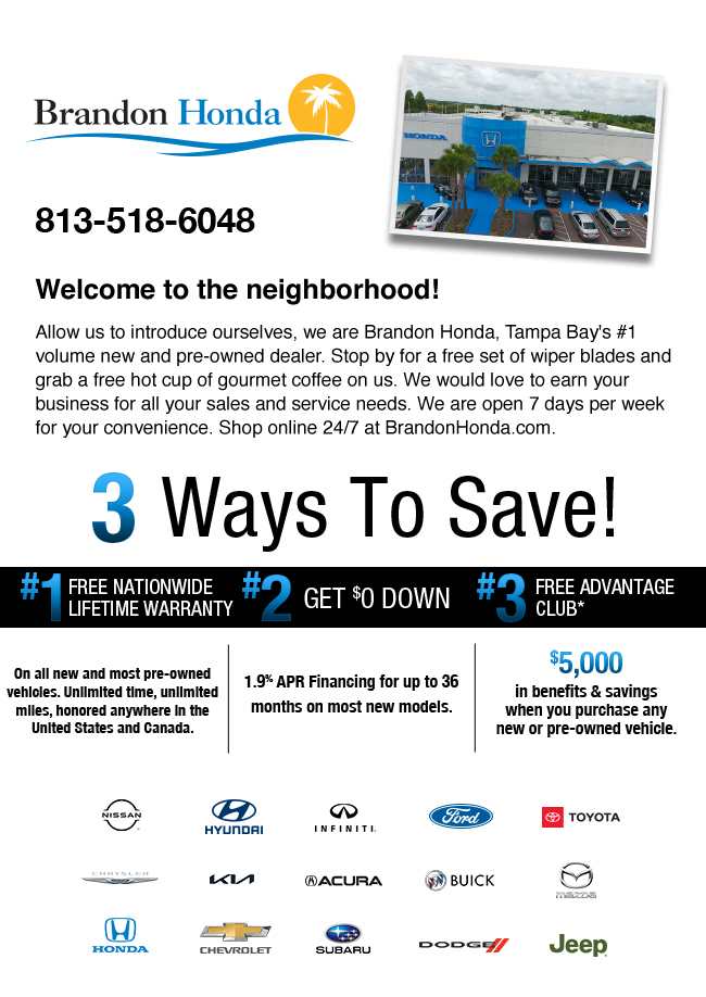 Welcome to the neighborhood - 3 ways to save