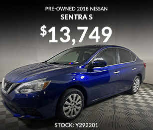 preowned Nissan for sale