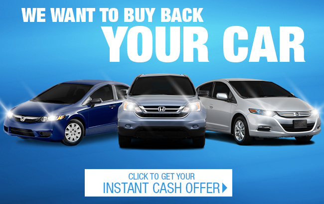 We Want To Buy Back Your Car