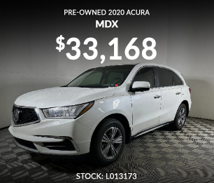 Pre-owned 2020 Acura MDX