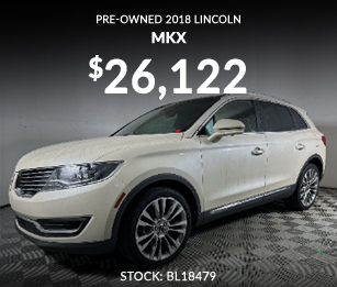 pre-owned 2018 Lincoln MKX