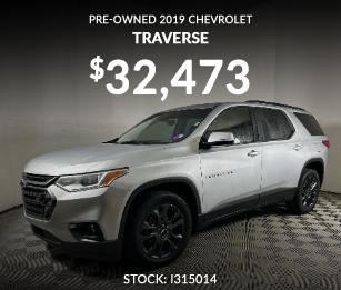 Pre-owned 2019 Chevrolet Traverse