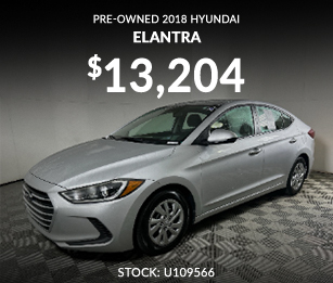 Pre-owned 2018 Hyundai Elantra