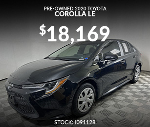 Pre-owned Corolla