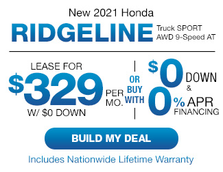 New 2020 Honda Ridgeline