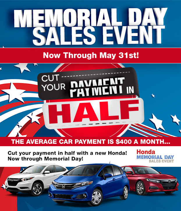 Honda Memorial Day Sales Event