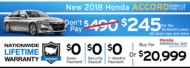2018 Honda Accord