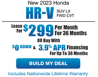 New 2023 Honda HR-V