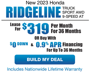 New 2023 Honda Ridgeline