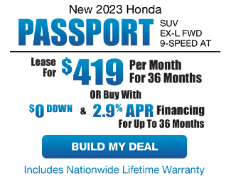 New 2023 Honda Passport