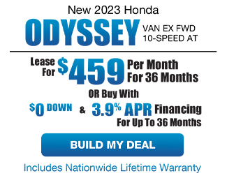 New 2023 Honda Odyssey