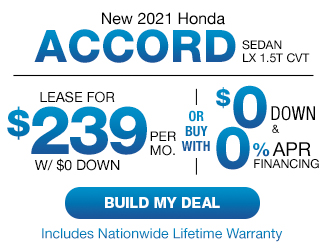 New 2021 Honda Accord