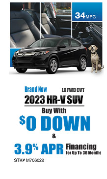 New 2022 Honda HR-V SUV