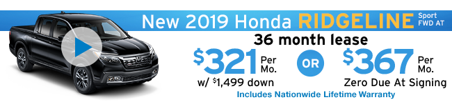 2019 Honda Ridgeline