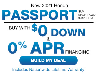 New 2021 Honda Passport