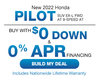 New 2022 Honda Pilot