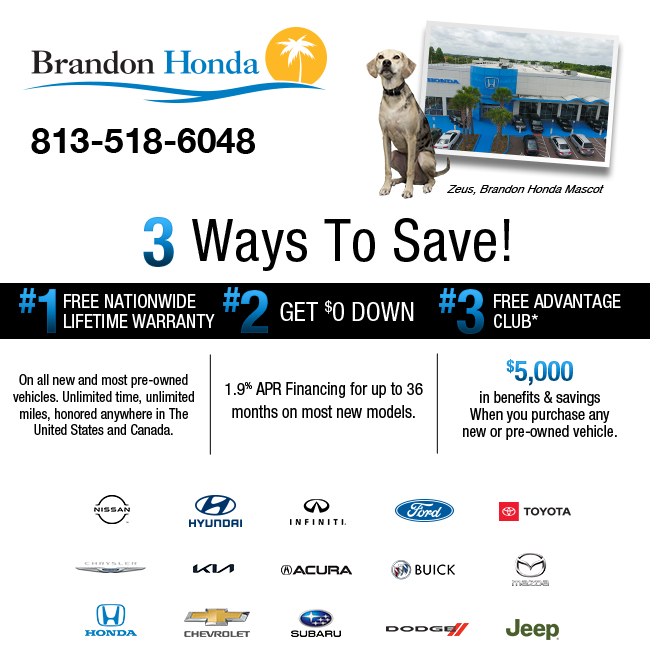 Brandon Honda Savings and Offers