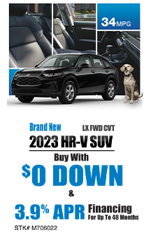 New 2023 Honda HR-V SUV