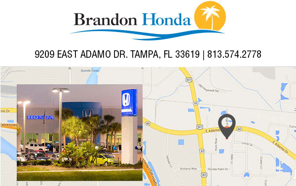 Brandon Honda Map