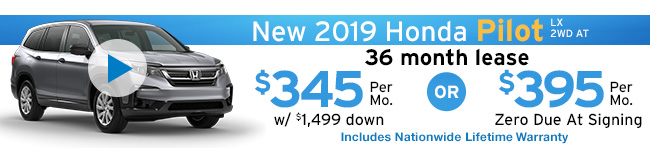 2019 Honda Pilot LX 2WD AT