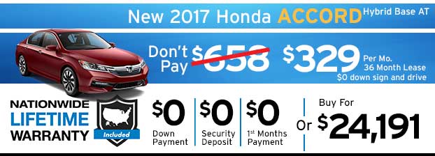 Honda Accord Specials