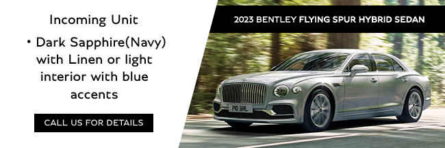 2023 Bentley Flying Spur Hybrid Sedan