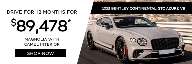 2023 Bentley Continental GTC AZure V8