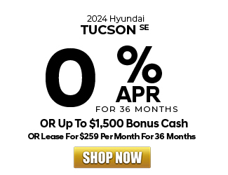 Hyundai Tucson SE offer
