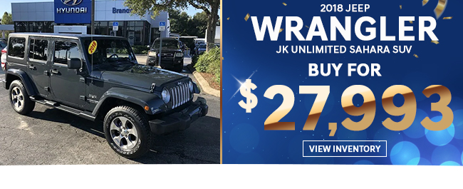 2018 Jeep Wrangler JK Unlimited Sahara SUV 