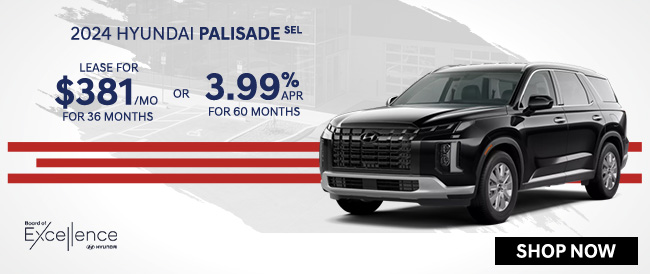 2024 Hyundai Palisade offer