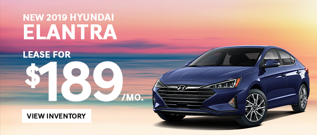 New 2019 Hyundai Elentra