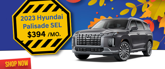 special offers on Hyundai Palisade SEL