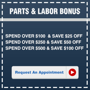 Parts and labor bonus