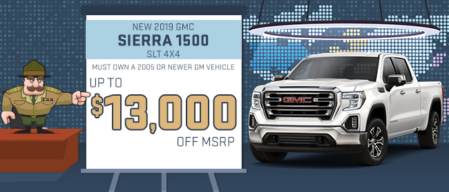 2019 GMC Sierra 1500 SLT 4x4
